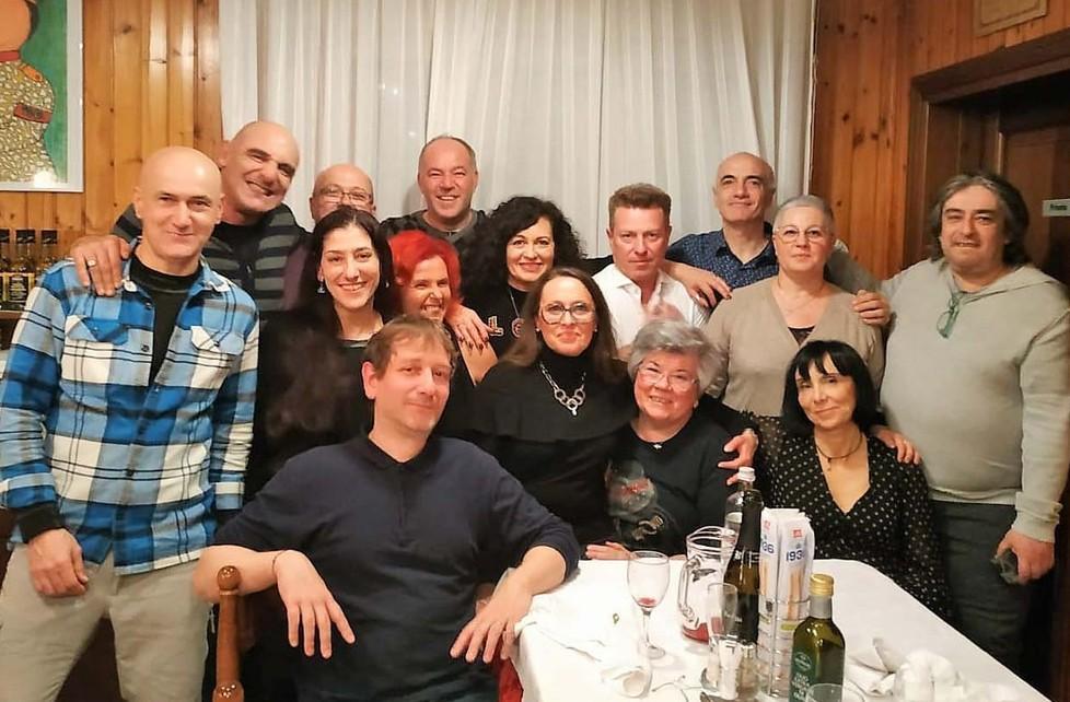 Il ritrovo di alunni e maestra