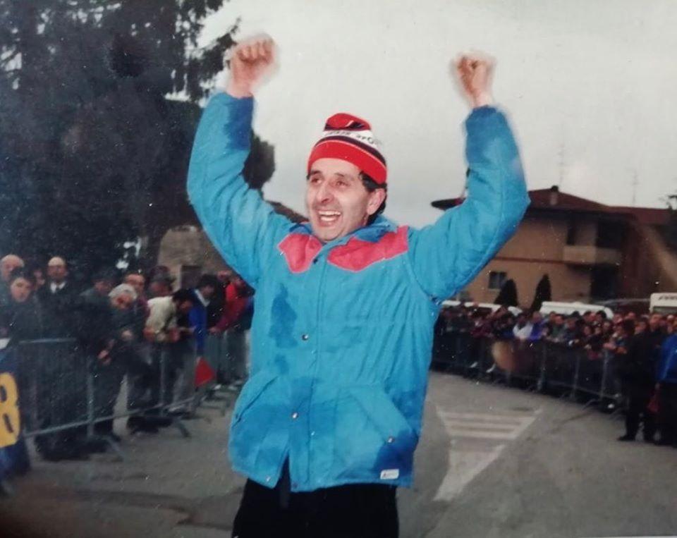 L'immagine scelta da Michele Bartoli per ricordare suo padre sul proprio profilo Facebook