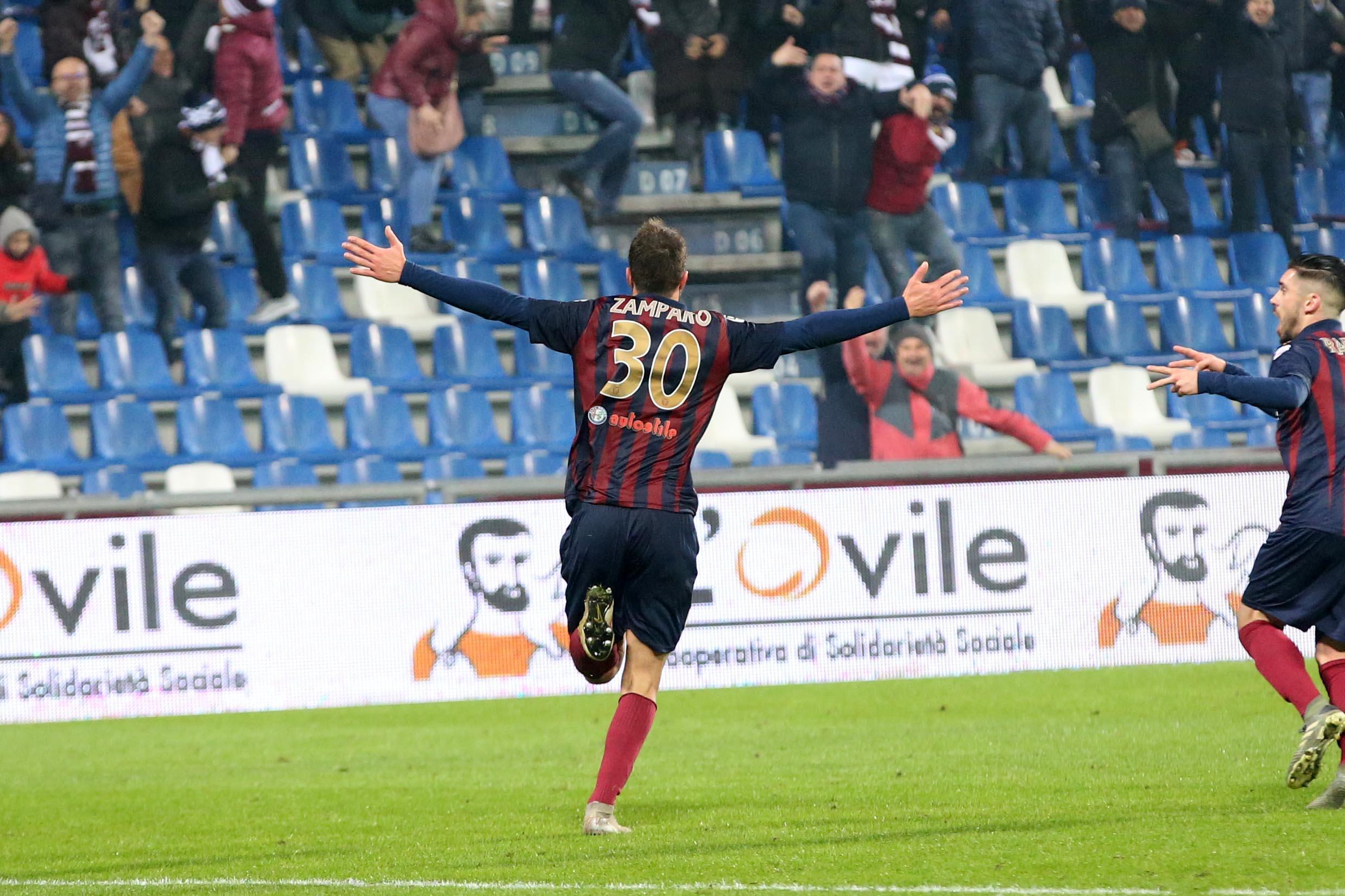 Decide un gol di Zamparo: la Reggiana affonda il Sudtirol 
