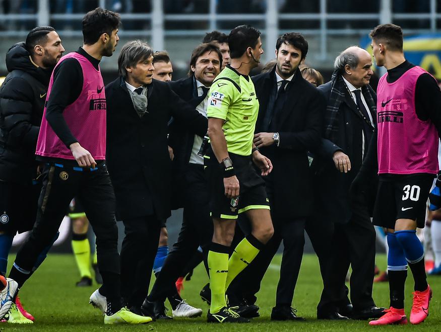 Vendetta Nainggolan L’Inter perde le staffe Conte accusa l’arbitro 