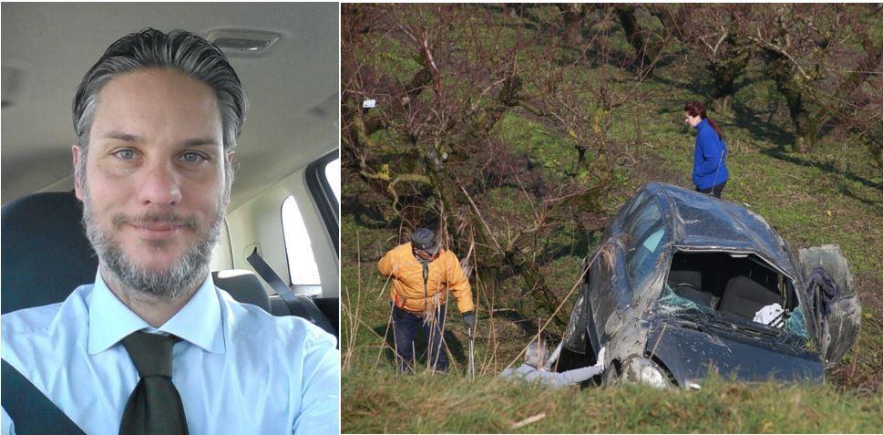 Umberto Zampini, 47 anni, la vittima