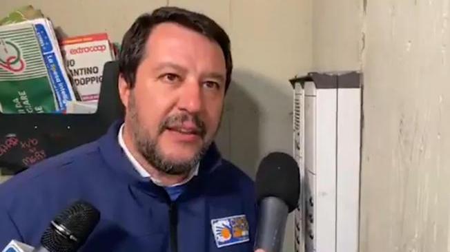 Salvini,su sbarco Taranto denuncio Conte