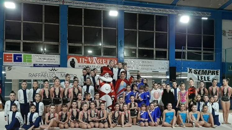 Debutto assoluto per 250 atlete davanti a Burlamacco e Ondina