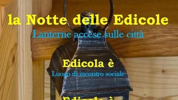 Luci accese nella notte per sostenere le edicole