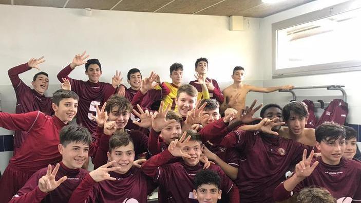 Anche i baby amaranto arrancano vincono soltanto i Giovanissimi B