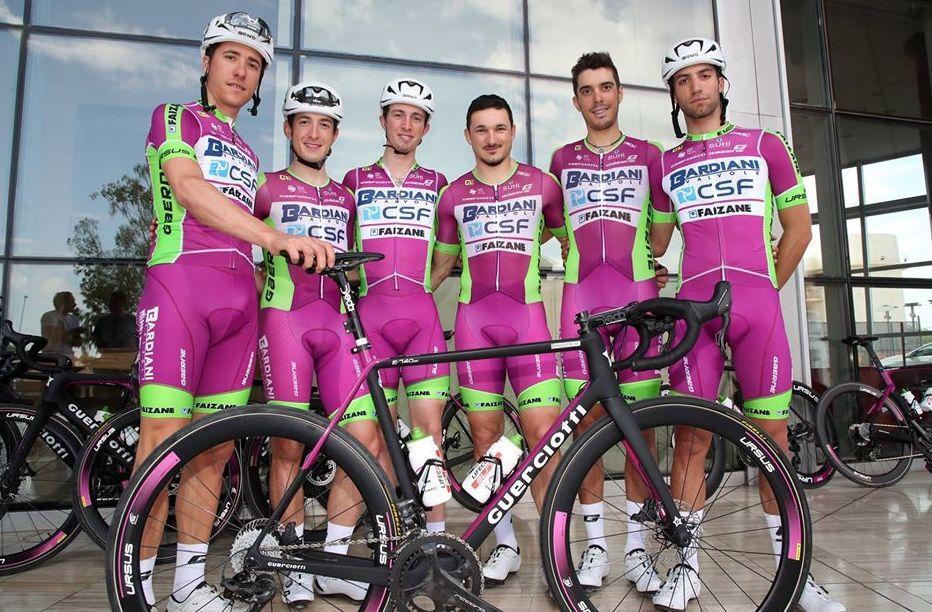 Bardiani Csf Primo podio in Argentina con Benfatto