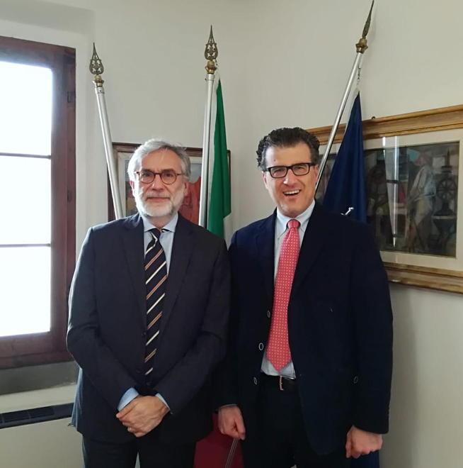 Il questore Nanei ha incontrato a Vinci sindaco e assessori 