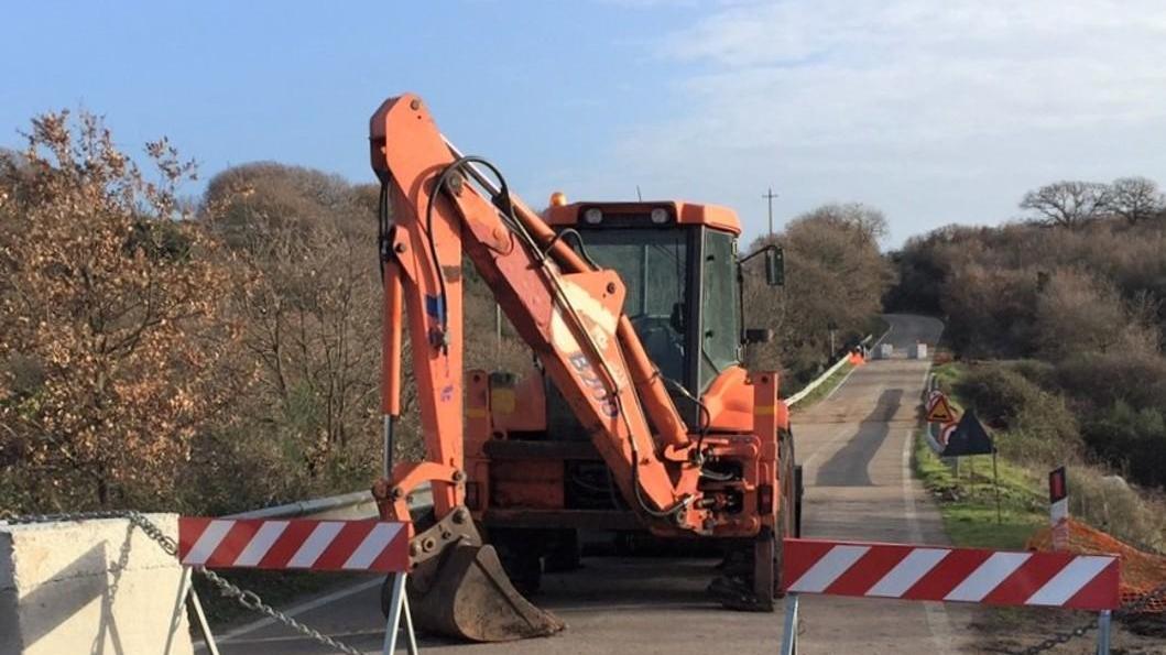 Riapre al traffico la strada di Santa Giusta