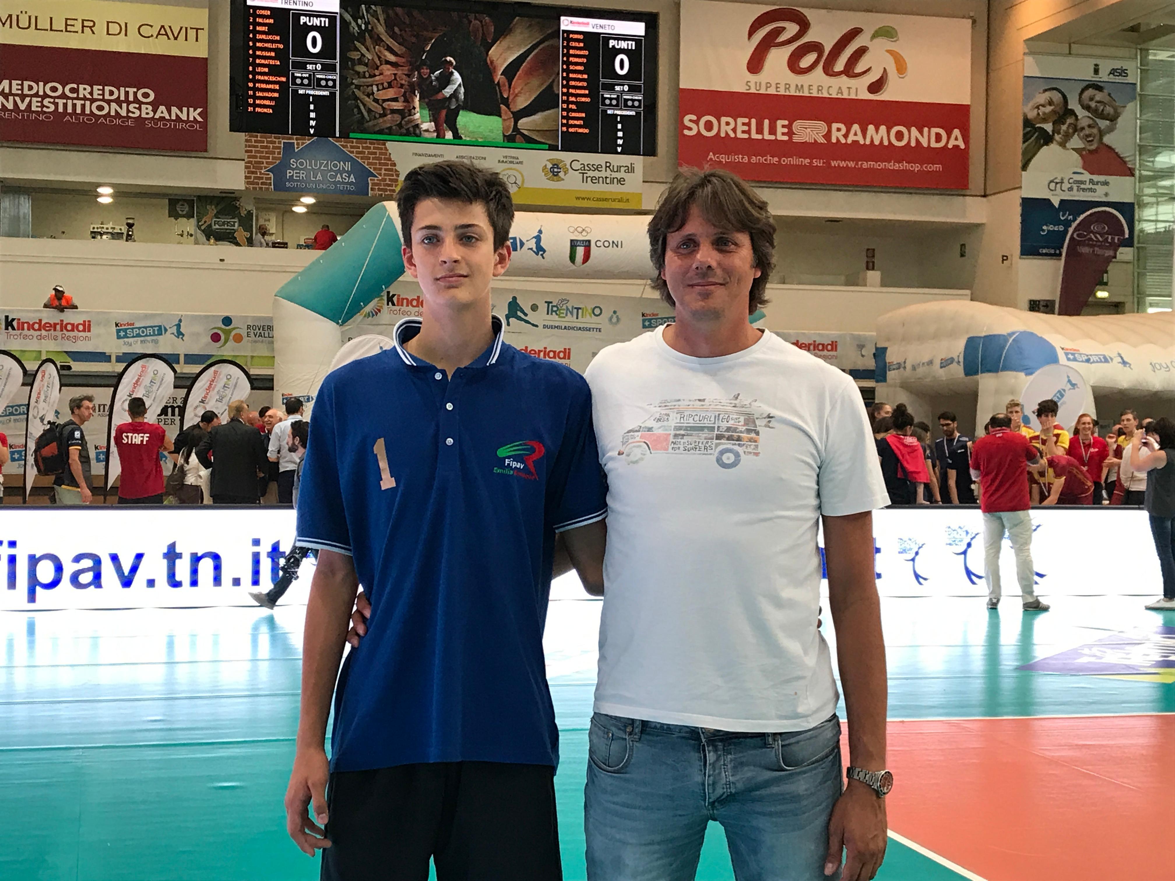 Modena. Tommaso Rinaldi, figlio d’arte «La pallavolo è casa mia»