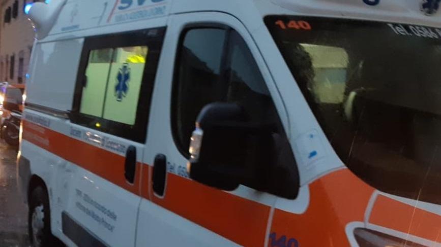 Un'ambulanza della Svs (foto d'archivio)