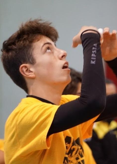 Il Mastio azzurro Samuele vola in nazionale 