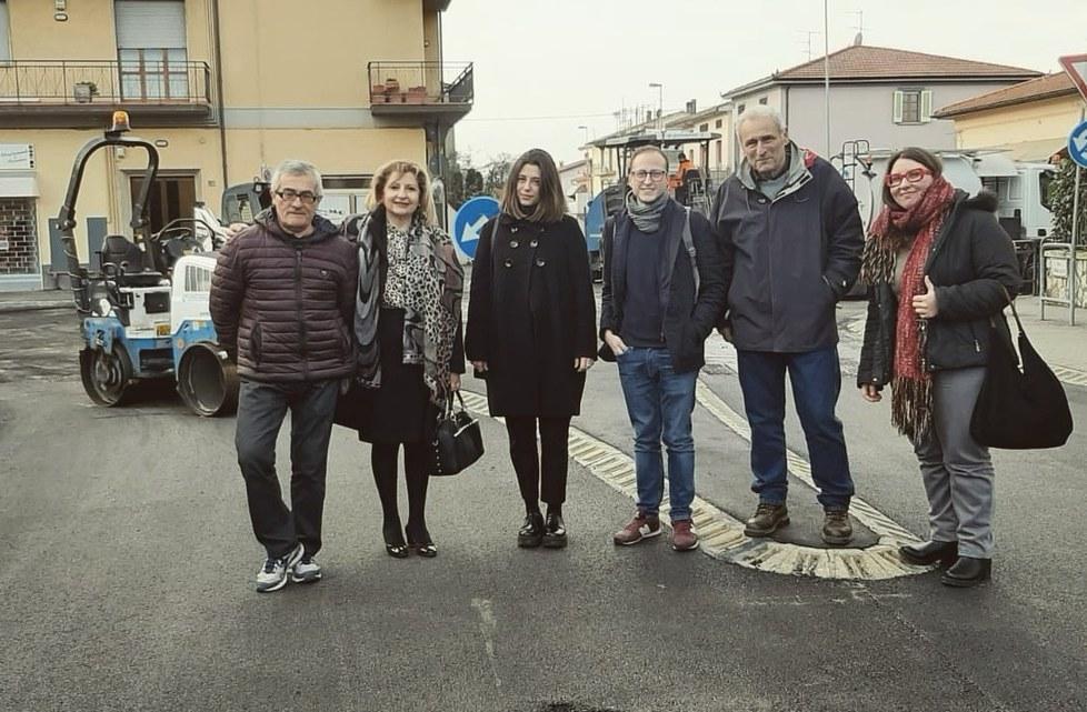 Lavori per il nuovo asfalto