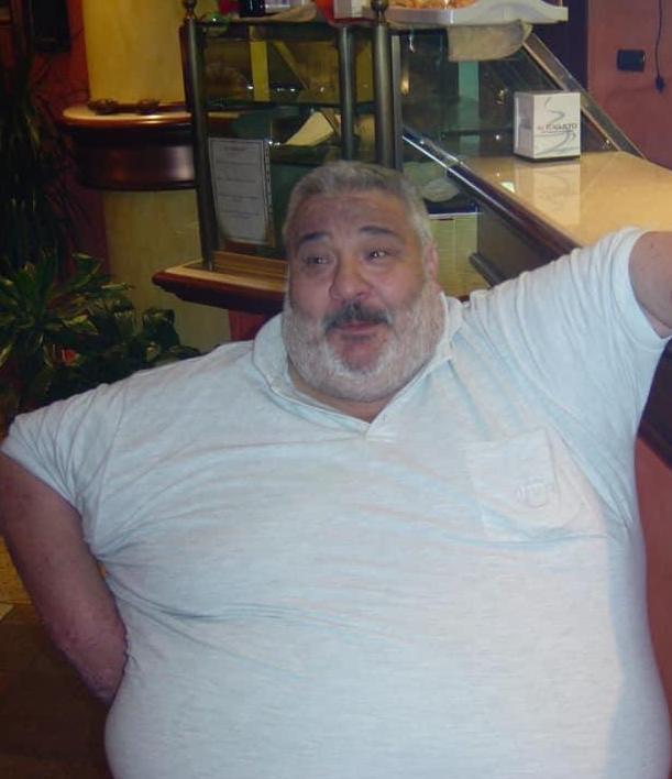 Pinuccio Rubattu detto La Cina per gli occhi sottili, teneva banco al Circolo 2001 al Corso