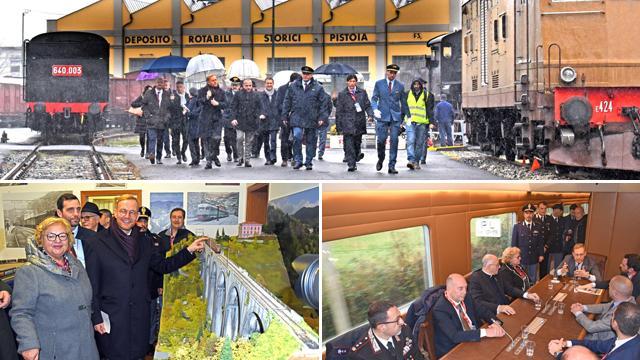 Tutti in carrozza, parte il Porrettana Express: benvenuti a bordo di un gioiello - Video