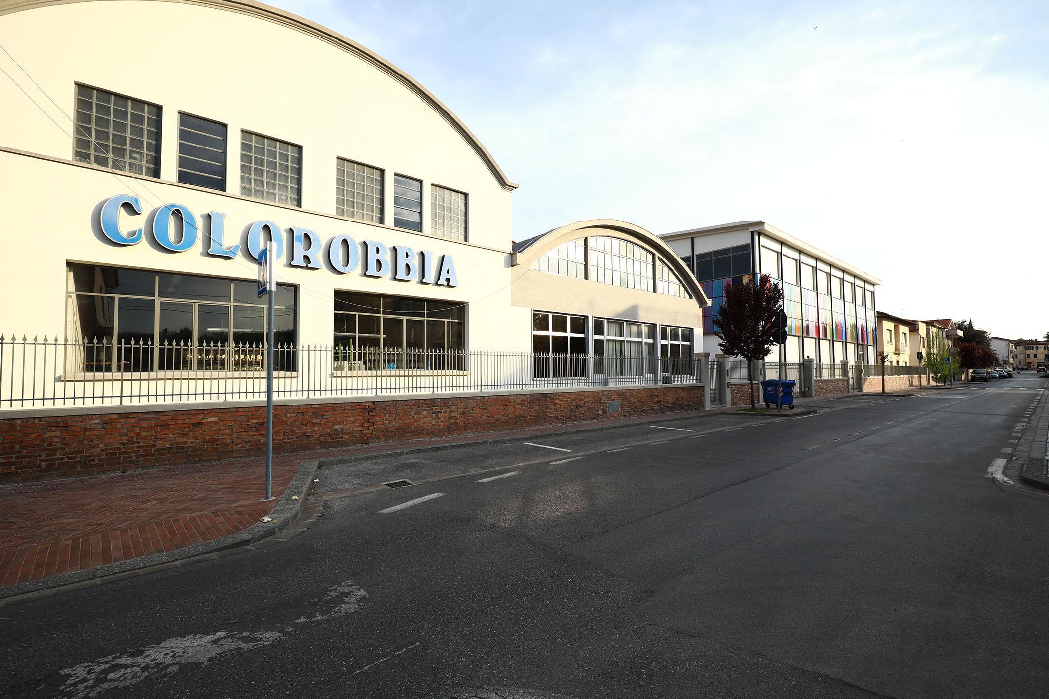 Lo stabilimento della Colorobbia