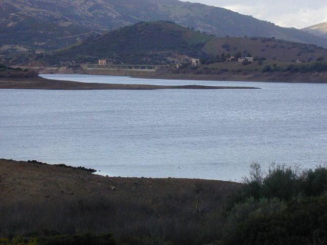 La diga sul rio Posada