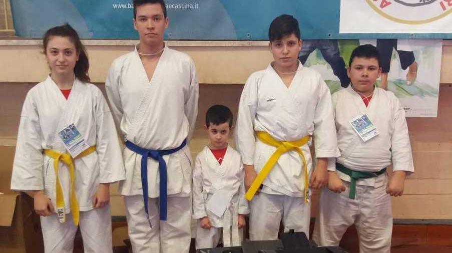 Shotokan Porcari si laurea campione regionale nelle gare Csen di Pisa