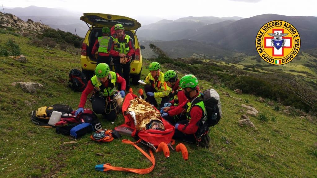 Escursionista infortunata sul monte Arcuentu 