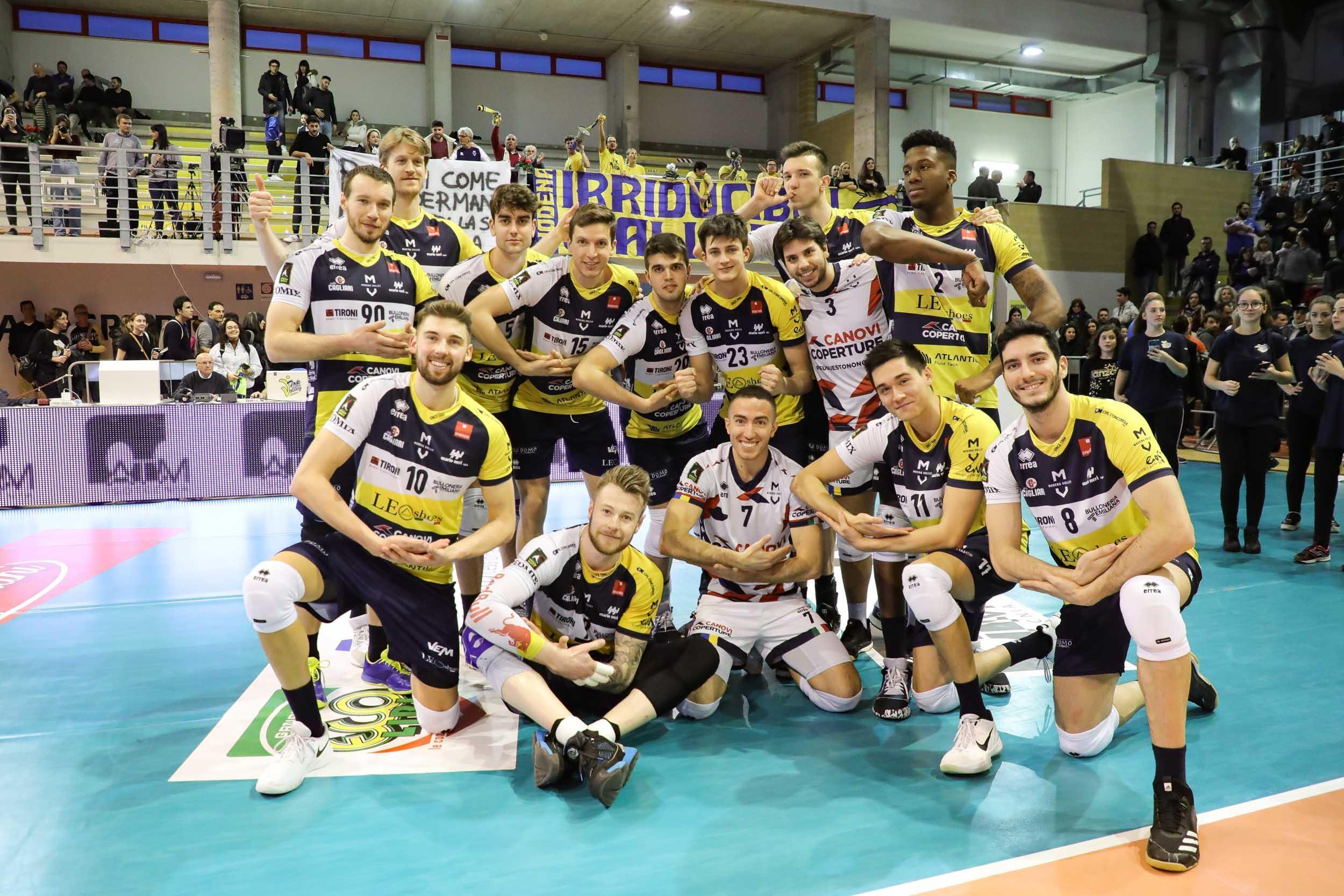 Modena Volley trionfa a Cisterna, altri tre punti per Zaytsev e compagni 
