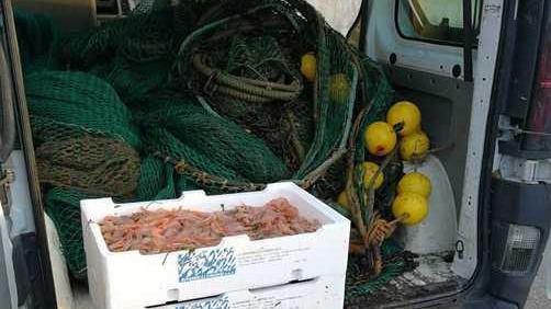 Rete vietata Multa e pesce donato ai bisognosi