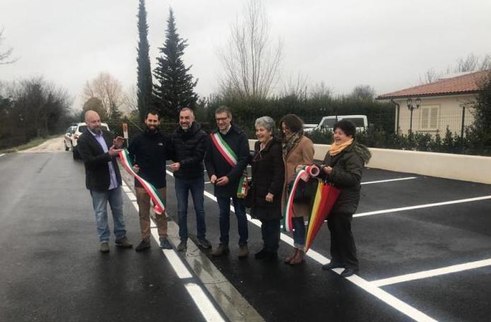 Nuovo posteggio a I Gaddi di Fornacette