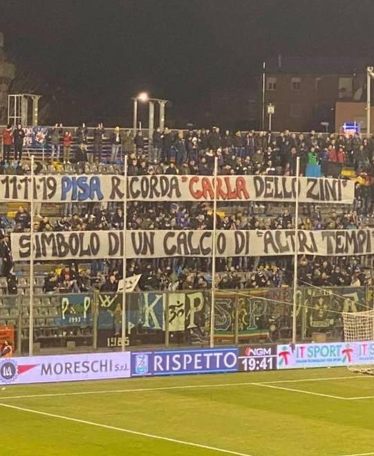 Orgoglio e felicità Mille cuori nerazzurri per un grande Pisa 