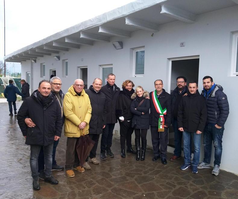 Inaugurati a Casini i nuovi spogliatoi al campo “Stella” 