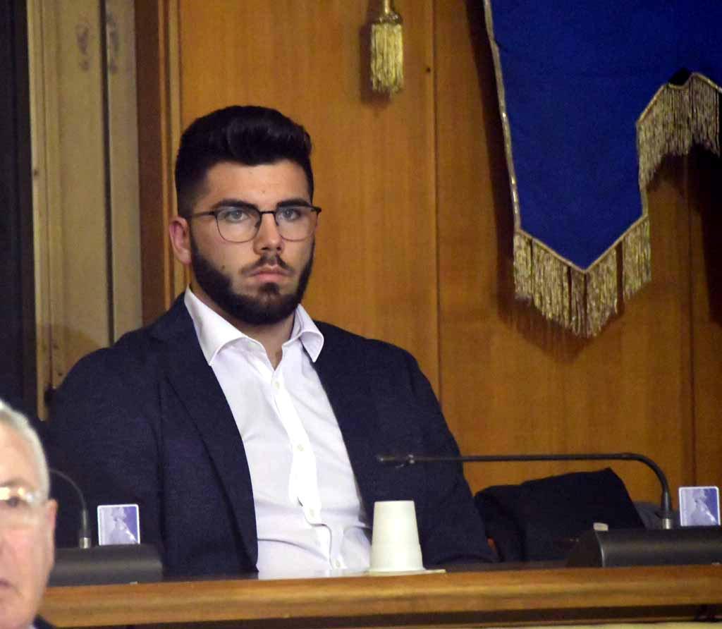 Filippo Frugoli in consiglio comunale