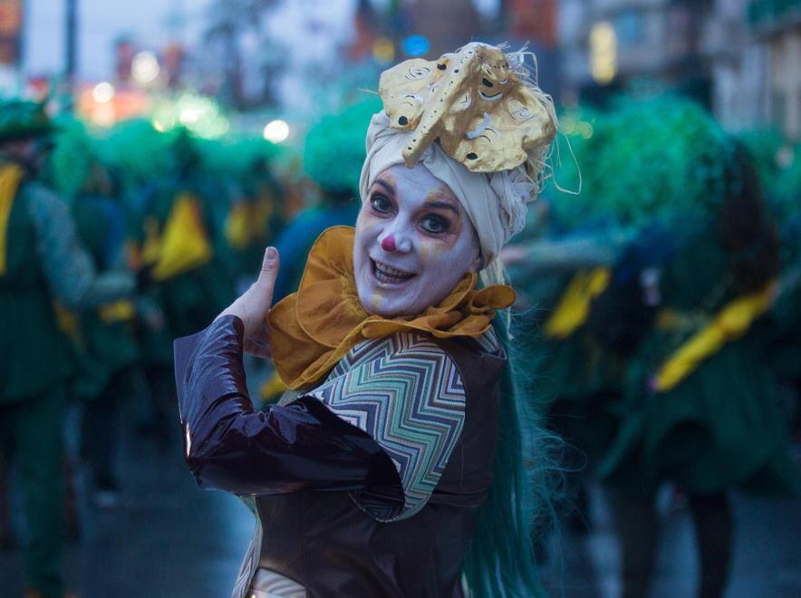 Il Carnevale di Viareggio fa il giro del mondo grazie ai carri di Cristiano Ronaldo e Greta