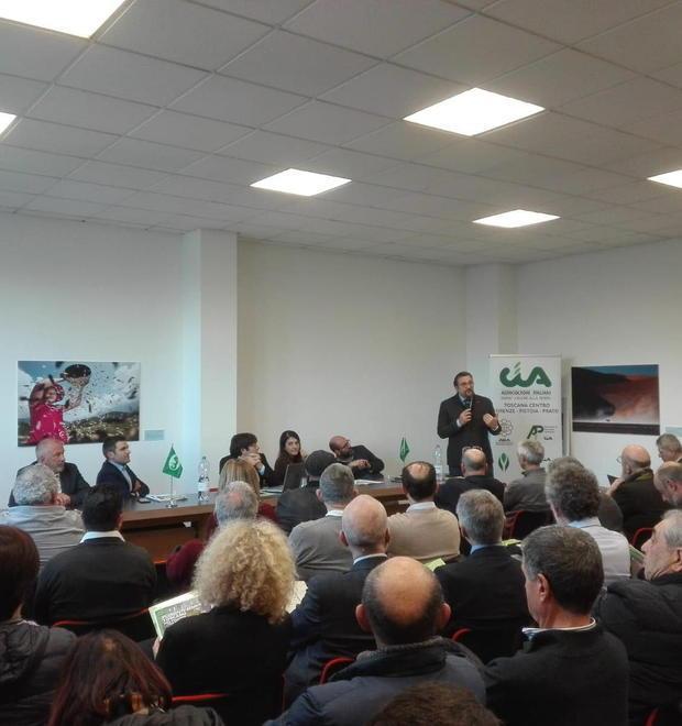 L’intervento di Francesco Mati al convegno al centro di via Ciliegiole