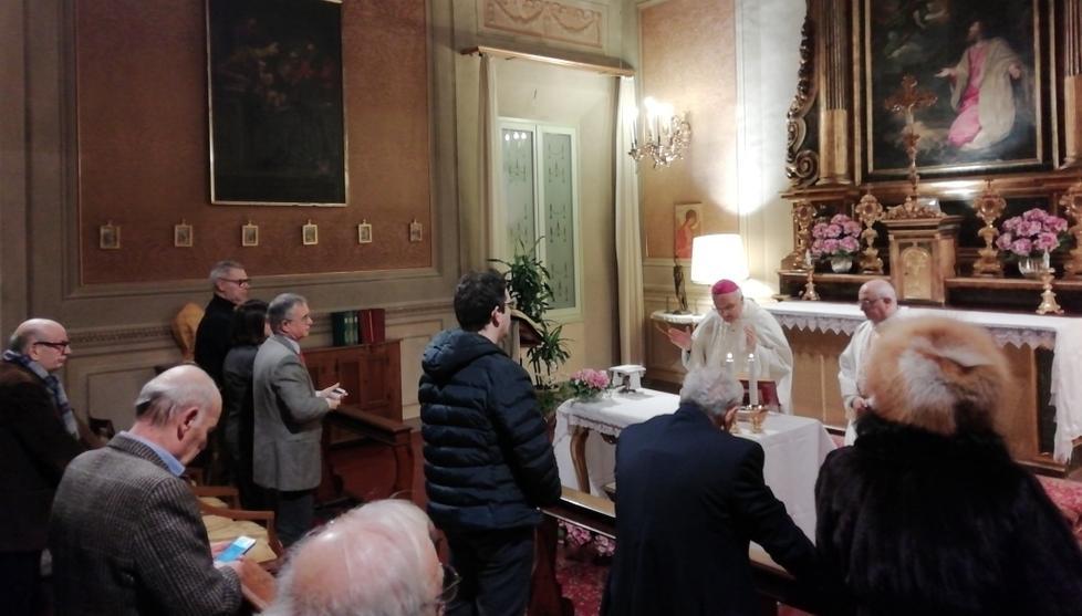 La stampa dal vescovo