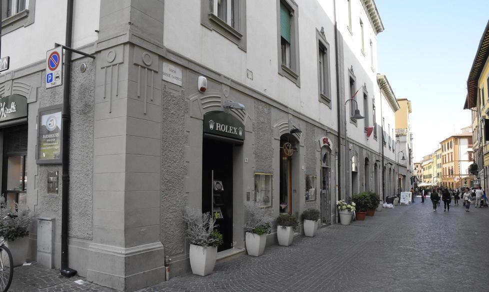 La gioielleria Mirolli dove nel 2016 venne tentata la rapina