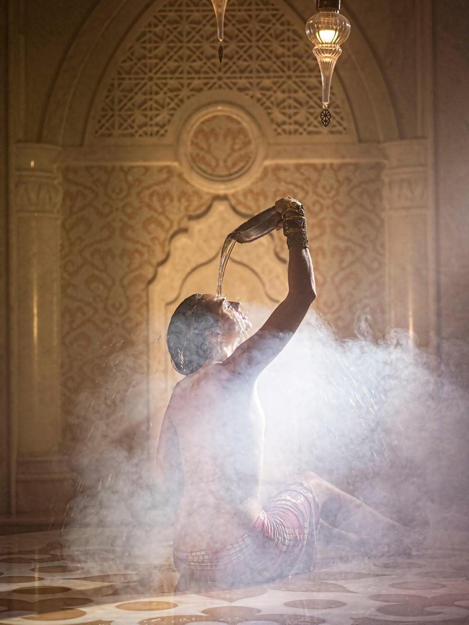 Un percorso all'interno di un hammam
