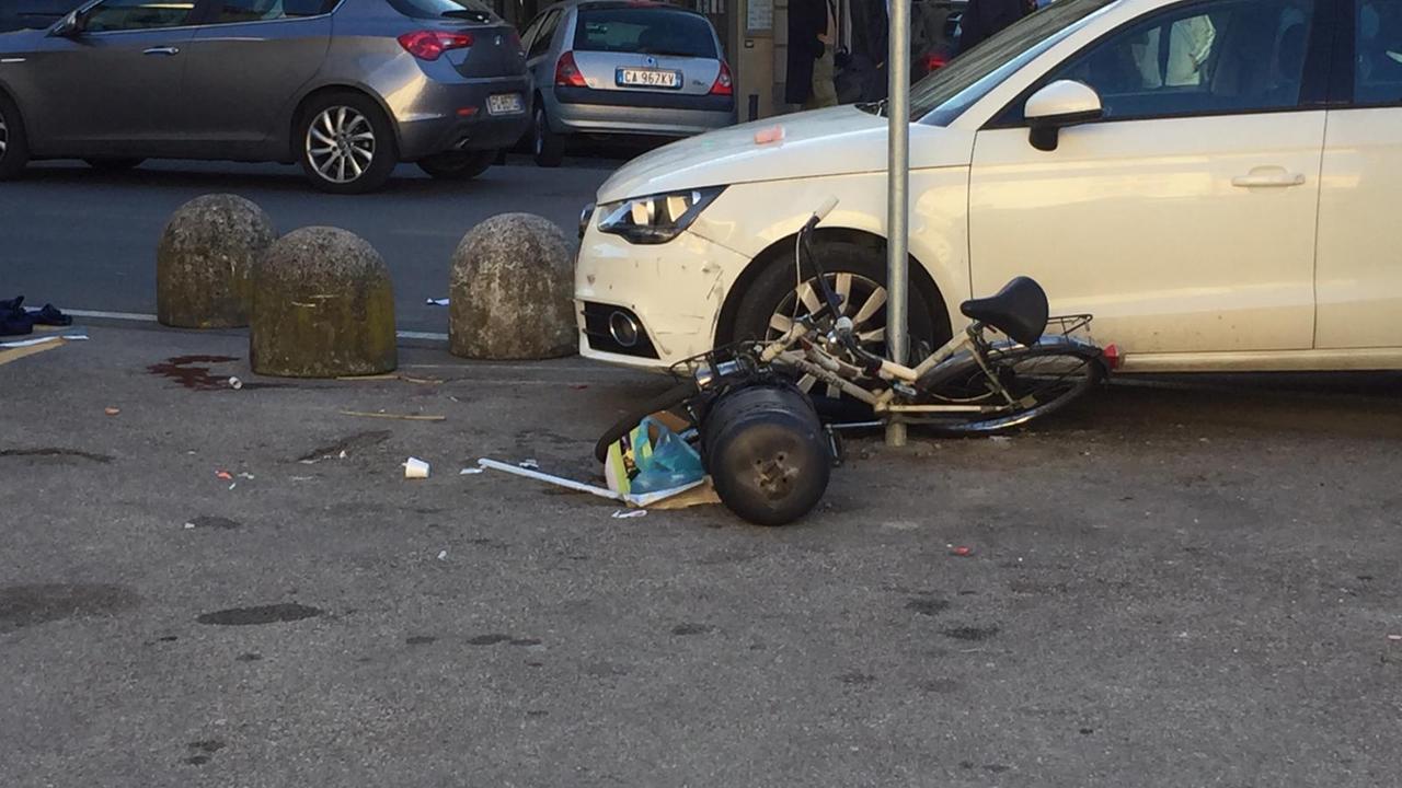 Travolto e ucciso da un'auto in piazza Leonardo da Vinci