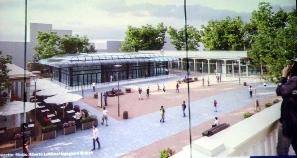 Mercato, il progetto Tognetti: «Prima di tutto la terrazza» 