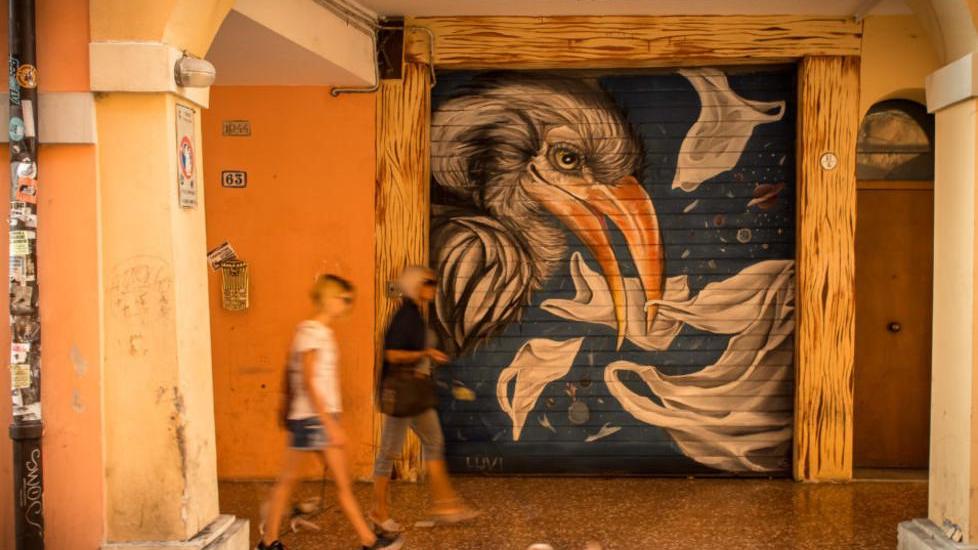 Street art sulle serrande Appello a chi possiede i garage e i fondi chiusi