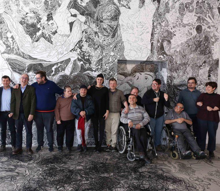 Dall’incontro tra creatività e fragilità nasce l’opera permanente “Epoteia!” 