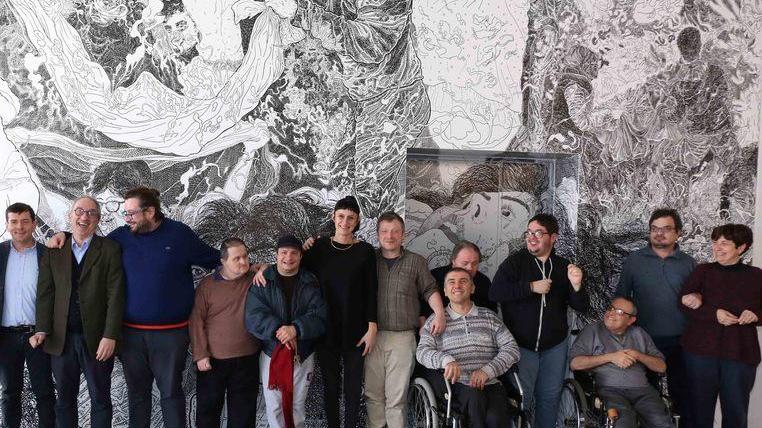 Dall’incontro tra creatività e fragilità nasce l’opera permanente “Epoteia!”