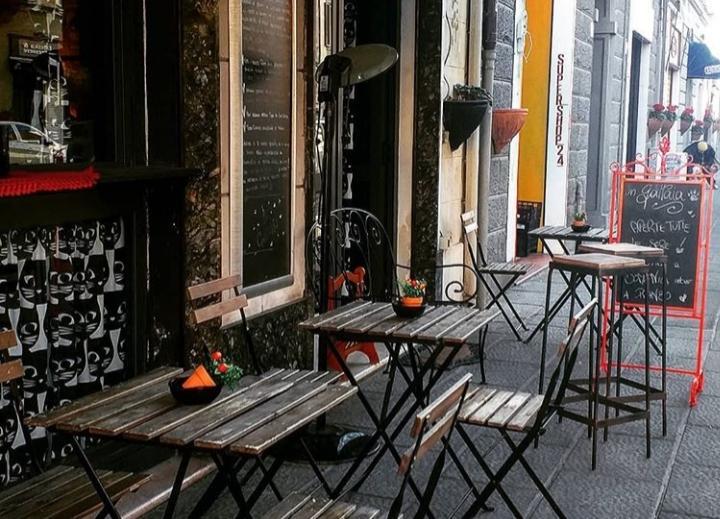L'esterno del ristorante "In Gattaia" di via Magenta