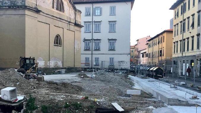 I lavori al Cisternone