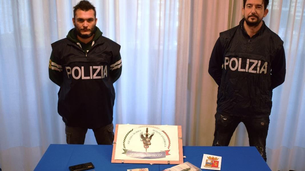 La droga sequestrata dalla Squadra mobile della questura