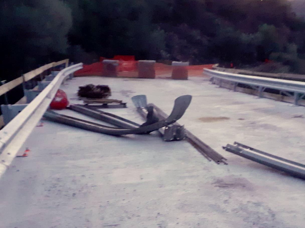 Riapre al traffico la sp 24 Finiti i disagi dopo la frana