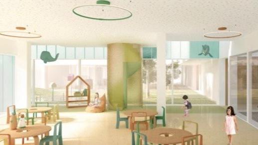 Loiri, ecco la scuola dell’arcobaleno