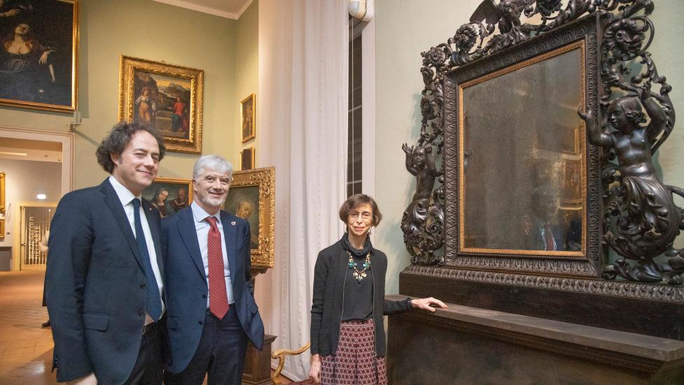 Modena. La specchiera e il quadro: due perle donate dal Rotary ai Musei Civici 