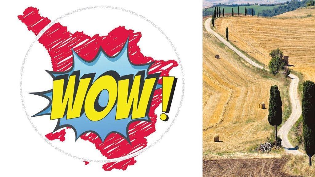 Un'idea e il segreto della Toscana, in viaggio verso la Borsa del turismo
