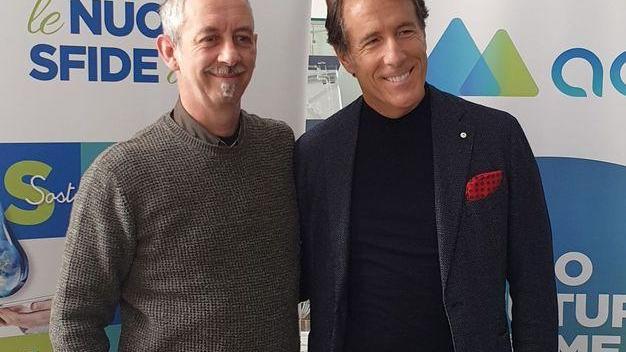 Da sinistra, Roberto Renai e l’amministratore delegato Piero Ferrari