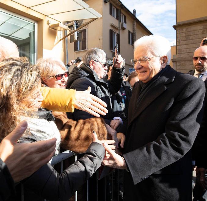 Il presidente della Repubblica a Sant’Anna di Stazzema 