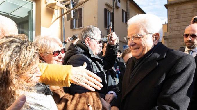 Il presidente della Repubblica a Sant’Anna di Stazzema