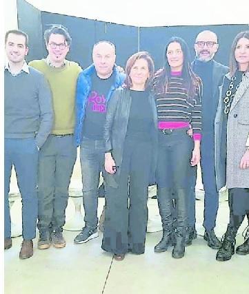 Una parte del gruppo Confcommercio centro storico