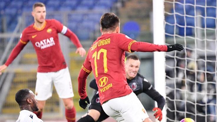 Barrow è scatenato e affonda la Roma Vola il Bologna, per Fonseca è crisi